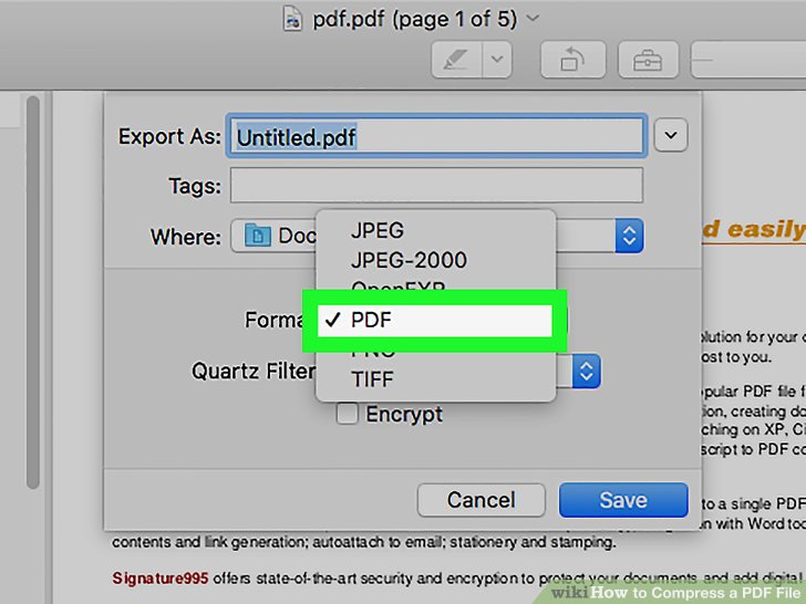 How to compress a pdf file in nitro